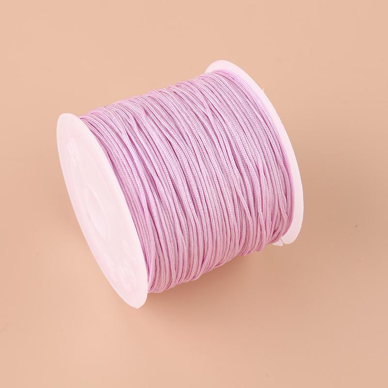 Boting Jade No. 72 0.8mm Nylon Thread for DIY Braided Cord Bracelet Weaving and Pendant Making.
