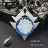 Genshin Impact Snezhnaya Ice Evil Eye Moe School Cultural Key Mobile Photo Souvenir [Sizuuenn] Keychain, Luminous, Cosplay, Merchandise, Festival,