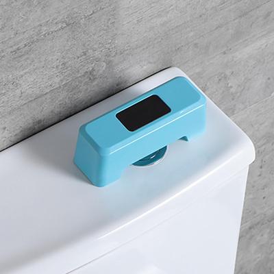 Automatisches Toilettenspülsystem Berührungslos Intelligent Wassersparend Blau Wasserdicht