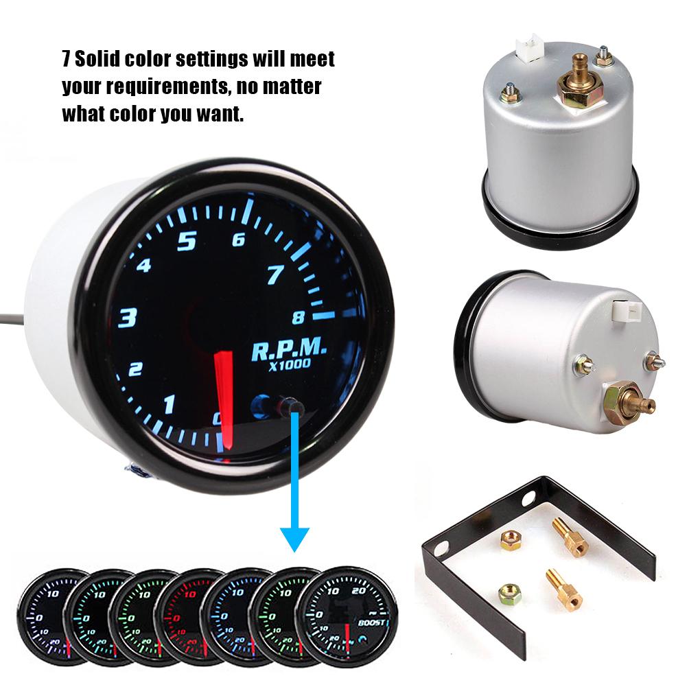 Accurate Inter Tachometer Rpm Meter For Car Tuning User-friendly Wide Range Auto Tachometer Tachometer Car Car Gauge