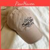 Letter Fashion Embroidered Baseball Cap Women Cotton Sun Protection Casual Hat