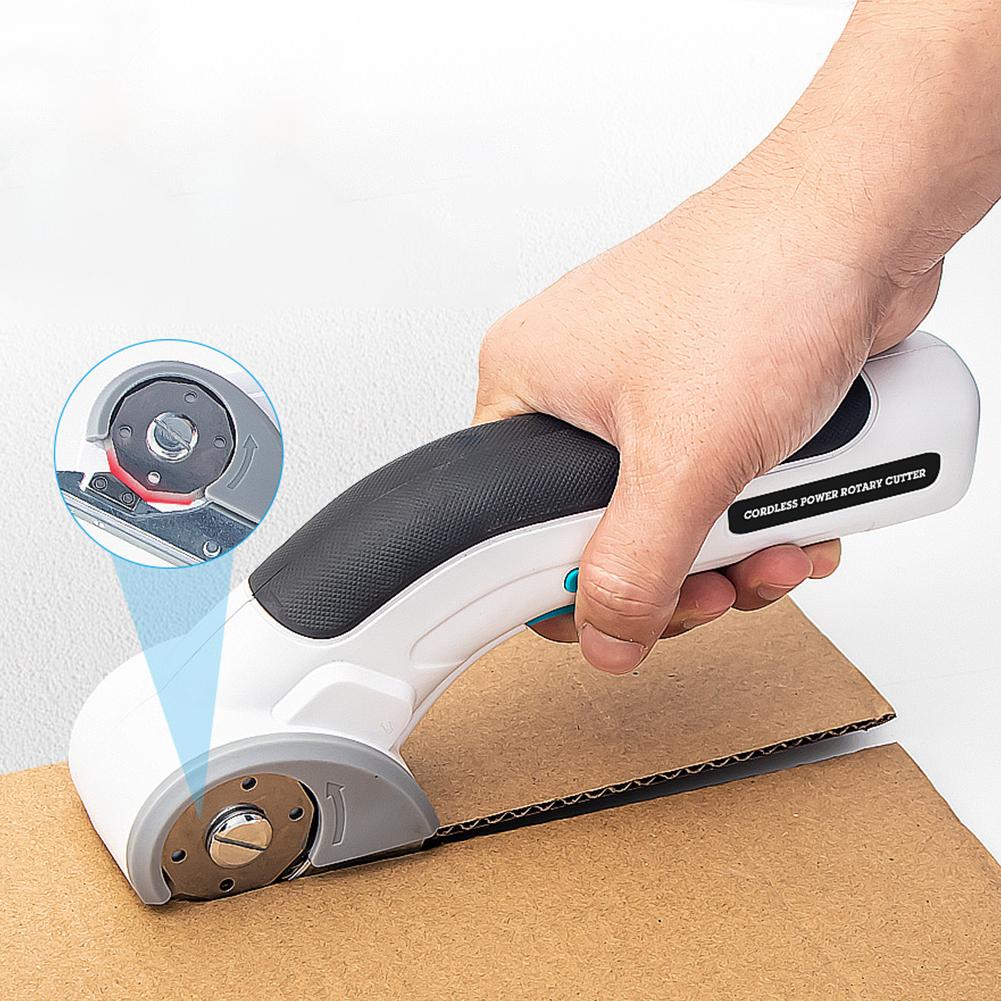 3.6V Cordless Electric Scissors Rechargeable Cloth Cutting Machine Sewing Shear Carpet Trimmer Carpet PVC Leather Cutting Tools