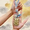 2026 Year of the Horse Pure Gold Lion Pendant & Keychain: Chinese-Inspired Lanyard, Cultural Gift