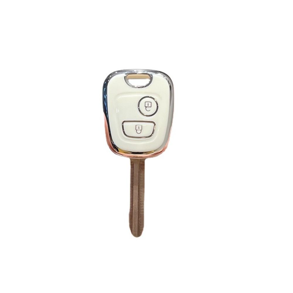 Key Protector Key Case Cover for Citroen C1 C4 For Peugeot 106 107 206 207 306 307 Car Accessories