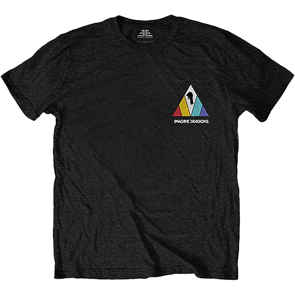 Men s Imagine Dragons Evolve Logo T-shirt Medium Black 3XL