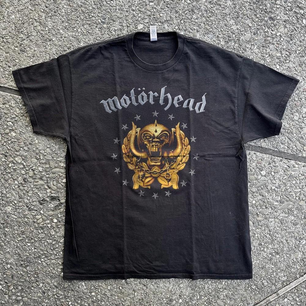 Motorhead Star Logo Black Vintage Style Unisex TShirt Size S5XL Unisex T-Shirt S