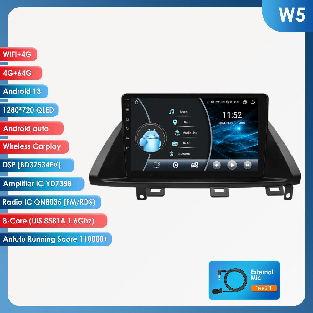 

Ossuret Интеллектуальный Carplay 4G-LTE 360Camera Carplay Android Автомагнитола Для Honda Odyssey 2005 - 2010 Автомобильный Мультимедийный Плеер WIFI GPS Авто Стерео RDS W5 8Core 4G 64G