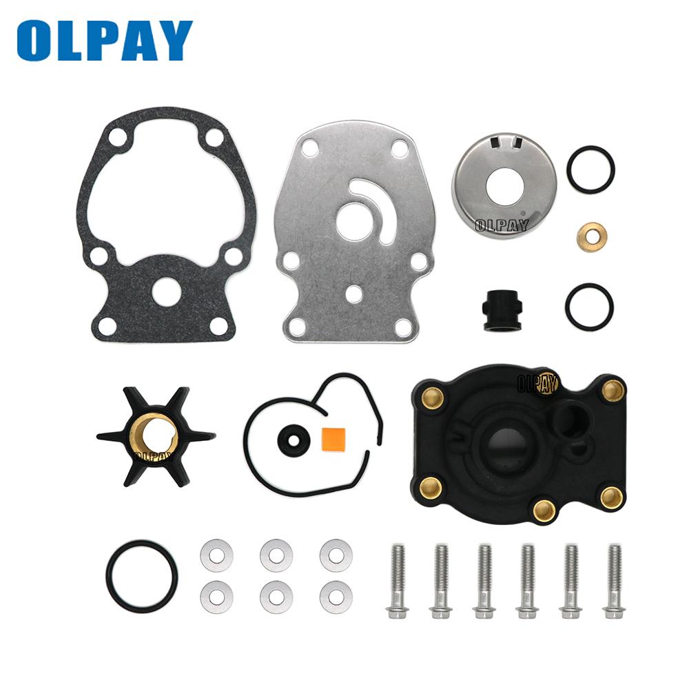 

393630 Комплект водяного насоса с заменой корпуса Johnson Evinrude OMC Outboard 20 25 30 35HP Подвесные лодочные моторы Sierra 18-3382 03