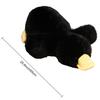 Lying Duck Plush Toy Yellow Duck Plushie Stuffed Animal Comfort Doll Pillow Home Office Bedroom Decoration Kids Adults Birthday Gift