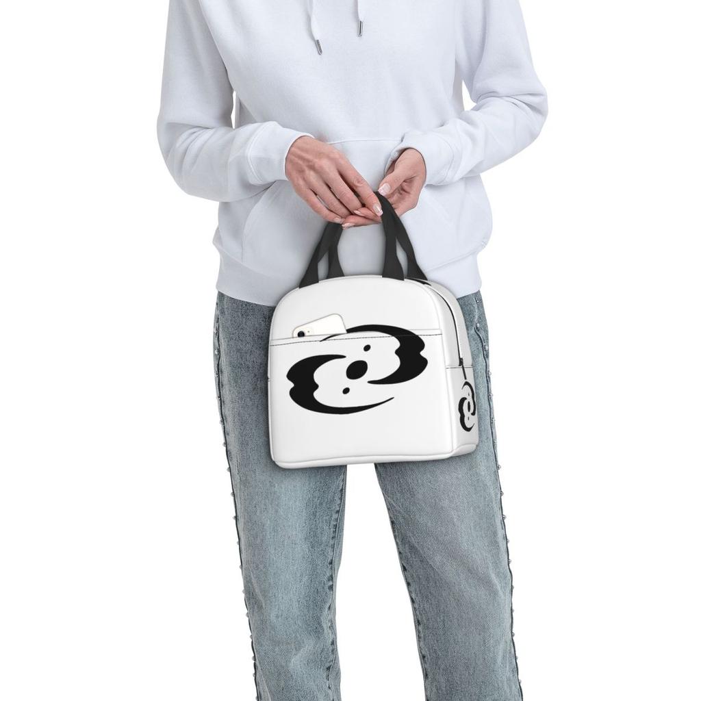 Bionicle Three Virtues Symbol Insulated Lunch Bag for Women Kids Portable Food Boxes Thermal Lunch Box Tote