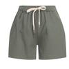Shop   Women S waiStband Pocket Vacation ShortS Brown Pic Wpt 20651