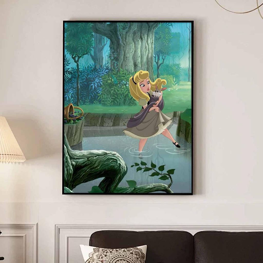 5D Diy Diamond Painting The Princess In The Swamp Full Drill Rhinestones Mosaic Embroidery Handmade Products Home Decor Gift
