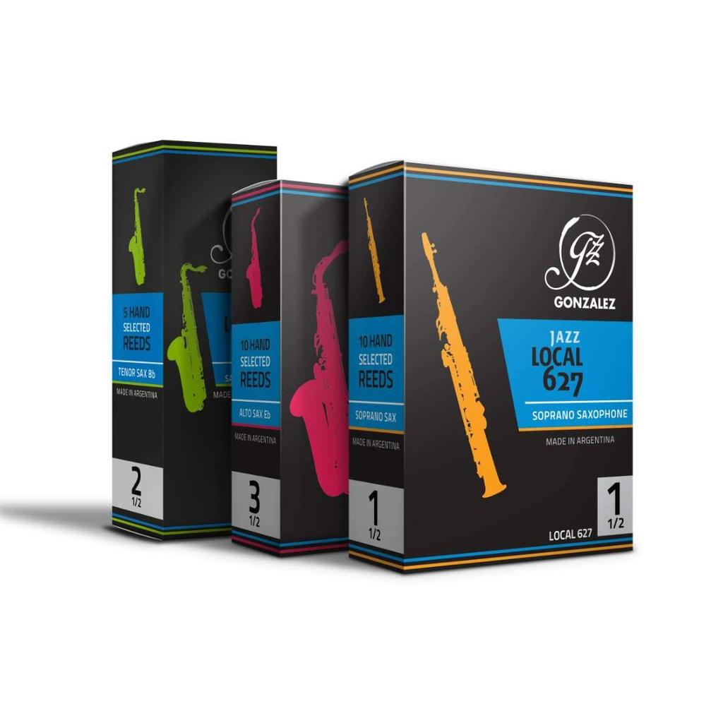 GONZALEZ Jazz Tenor Saxophone Reeds [2] (Pack of 5)