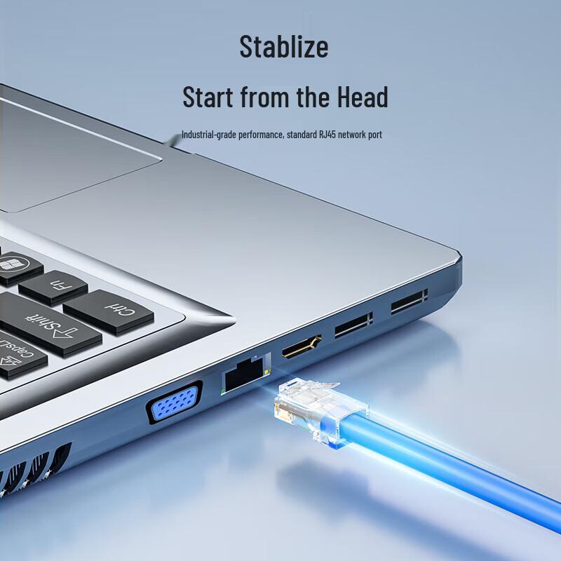 SAMZHE Cat6 Gold-Plated RJ45 Connectors (100-Pack)