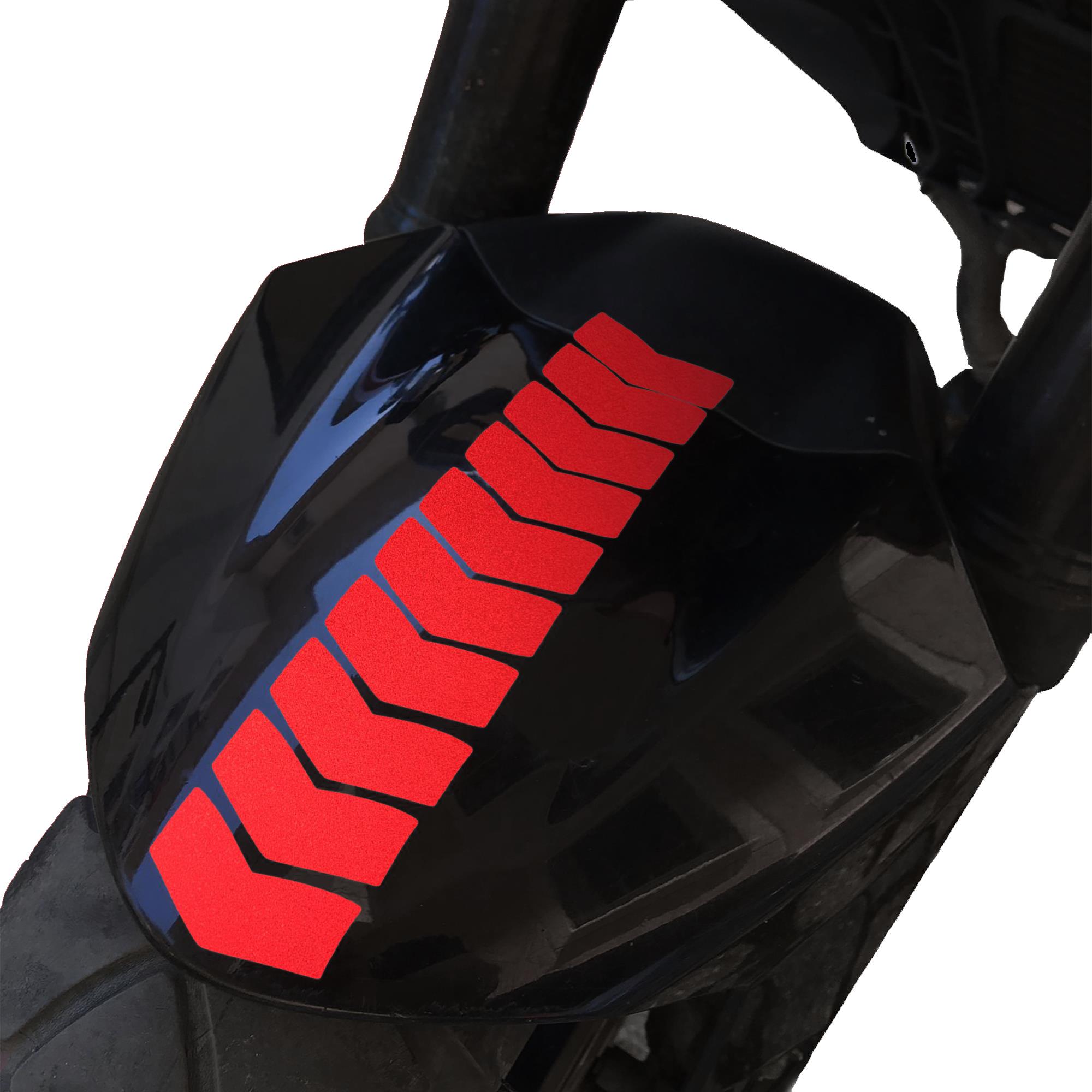 

Светоотражающая красная наклейка на шлем Arrow Design CinarExtreme