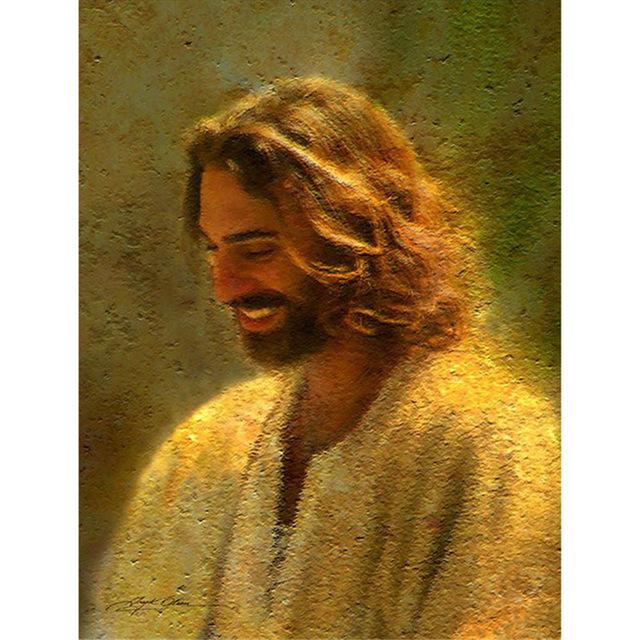 New Home Decor Wall Art Prints And Posters Portrait Canvas Painting God Jesus Christ Picture For Living Room Bedroom