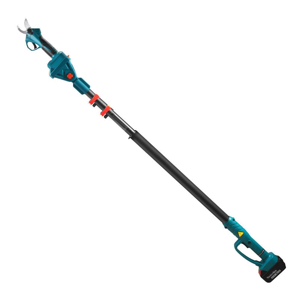 Retractable High Branch Cutting High Branch Saw Rod Set Rechargeable Lithium Electric Chain Saw 21V Outdoor Single Hand Saw