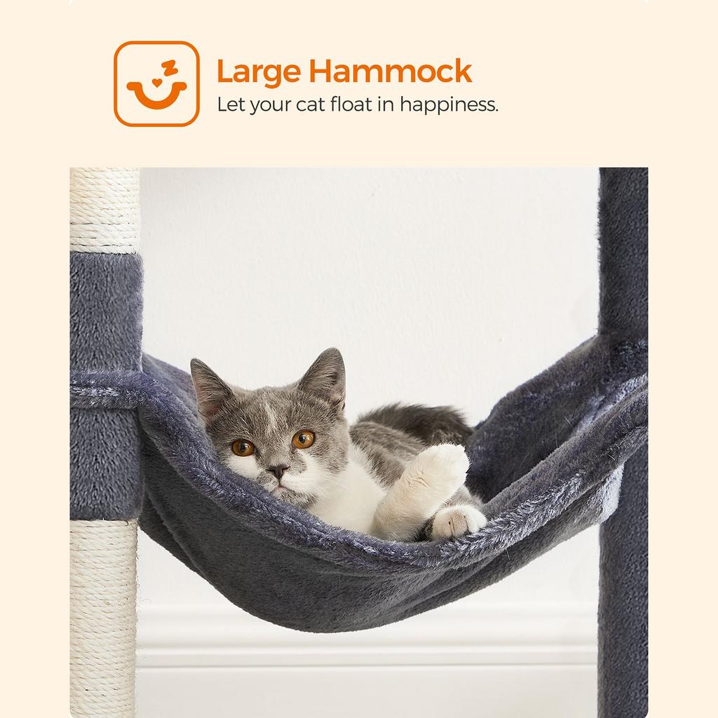 FEANDREA Multi-Level Cat Tower