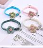 Fancyfamily Pet Plush Flower Collar Angel Wing Collar Cat Bell Collar Pet Cat Dog Universal Cute Collar