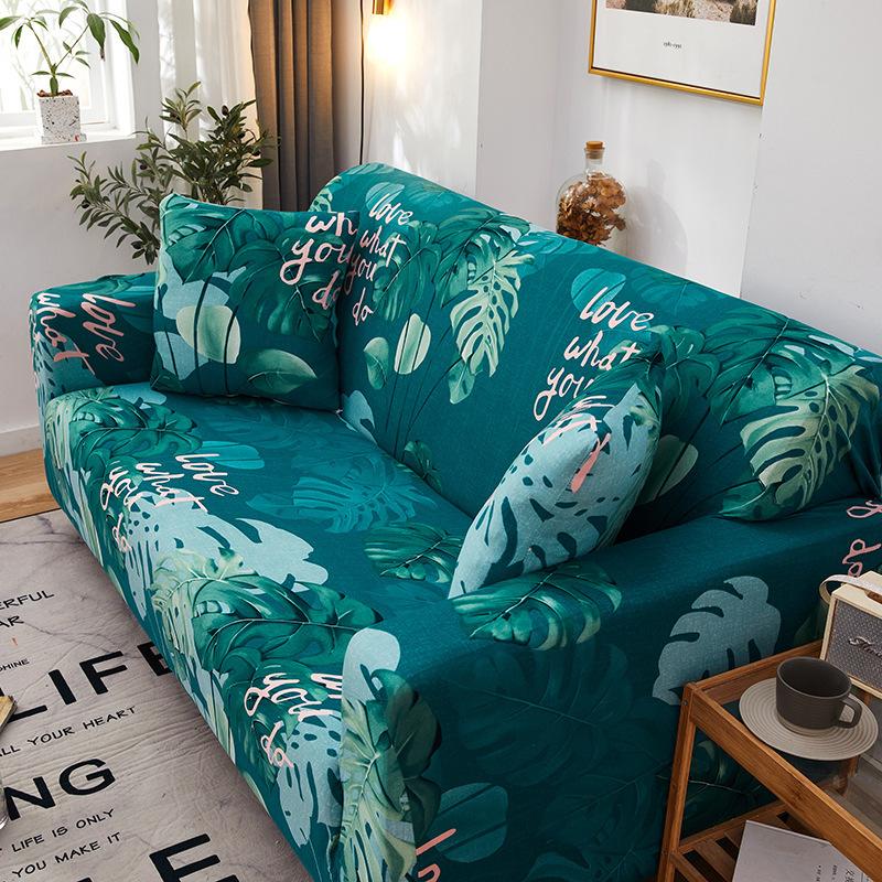 Univerzální all-inclusive strečový potah na pohovku Jednolůžkový dvojitý celopotah pro tři osoby Látkový kožený potah na pohovku Ručník evropského a amerického stylu