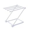 Estante Plegable para Paños de Cocina de Plástico Estante de Almacenamiento para Trapos Vertical de Escritorio Estante Escurridor para Paños de Platos Suministros de Cocina Multifunción