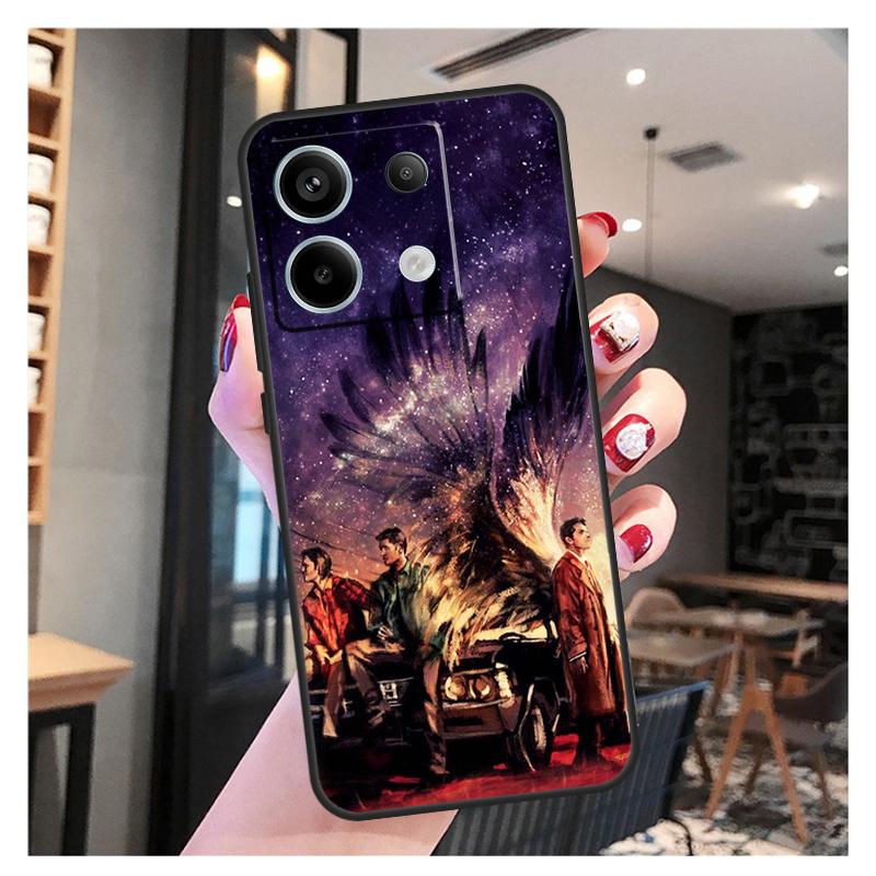

Angel Castiel Supernatural Case For Xiaomi Redmi 12 13 C 9C 10C Redmi Note 13 Pro 9 10 11 12 9S 10S 11S 12S Back Cover Redmi 9C