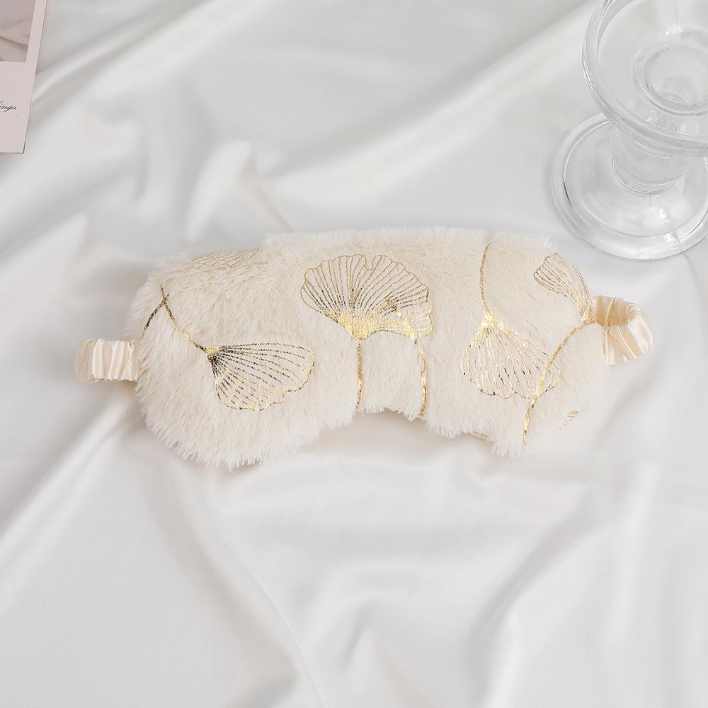 

Reindeer Starry Sky Plush Christmas Eye Mask - Light-Blocking Sleep Aid