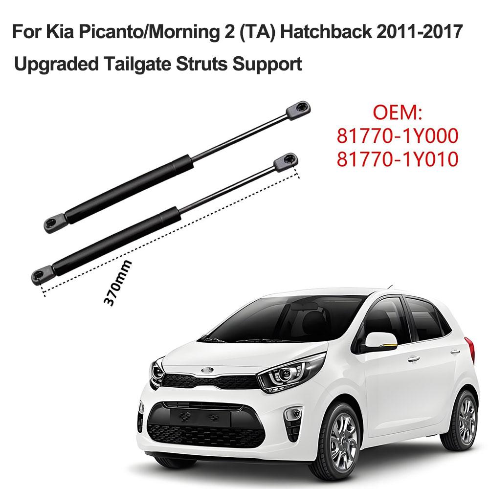 Tailgate Struts Support For Kia Picanto/Morning 2 (TA) Hatchback 2011-2017 Car Rear Trunk Boot Lift Support Rods 81770-1Y000