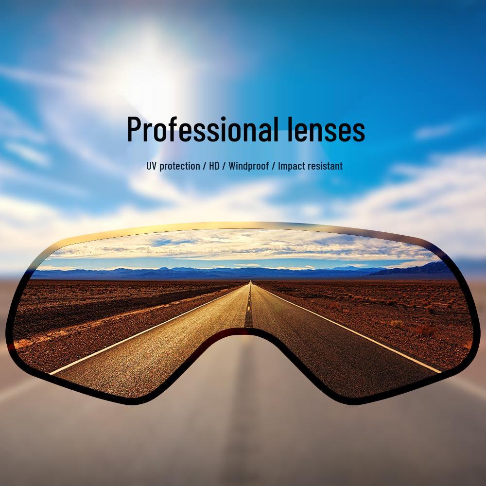 Retro Winddichte Motorradbrille - 100% Schützende Brille für Outdoor-Fahrten & Sport