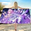 Game Honkai Star Rail Cyrene Towel Beach Bath Quick-Drying Lightweight Portable Sauna Camping Swim Pool Travel