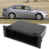 Dash Radio Storage Box,Single Din Storage Bag Multi-Functional Dashboard Storage Bag Car Stereo Blank Board Stereo Bracket
