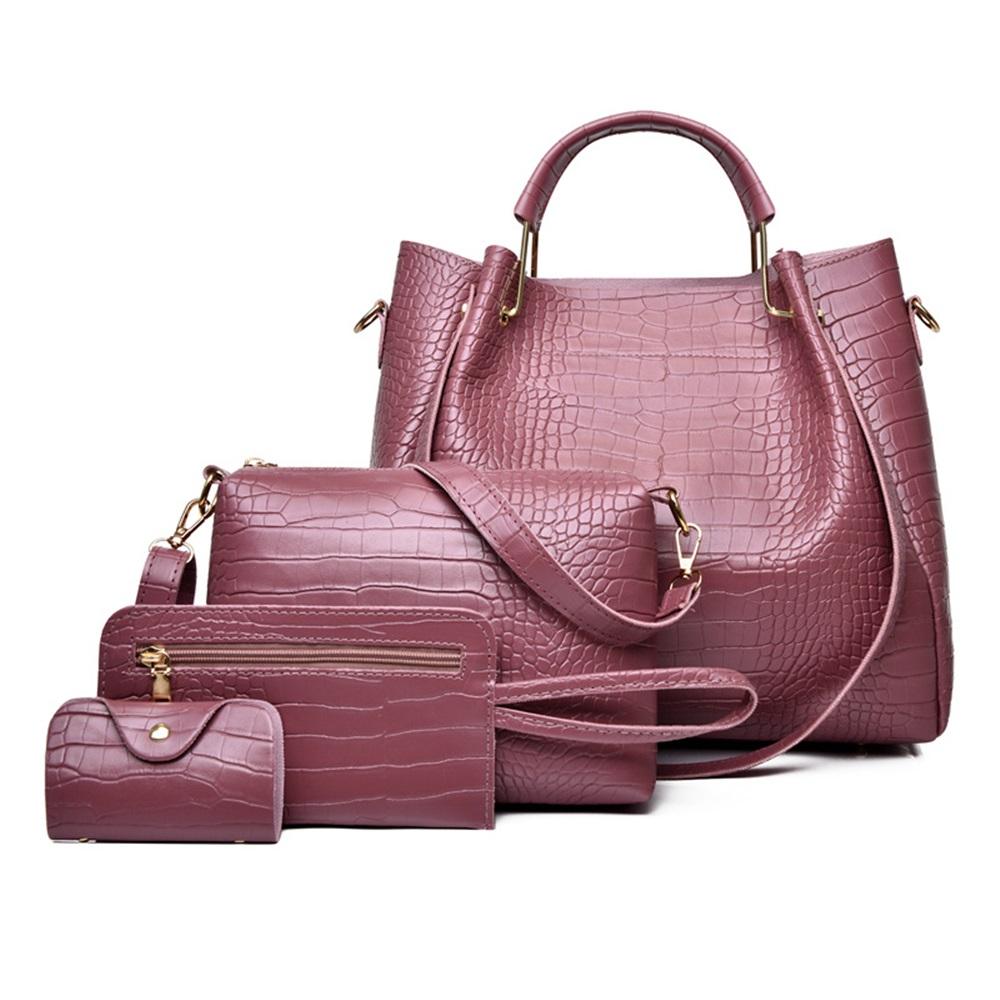 Set of Four Large-capacity Shoulder Crossbody Handbags for Women