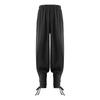 Pantaloni da Pirata per Ragazzi Medievali con Fascia alla Caviglia Costume Rinascimentale Vichingo Pantaloni Halloween Gotico Outfit a Strisce