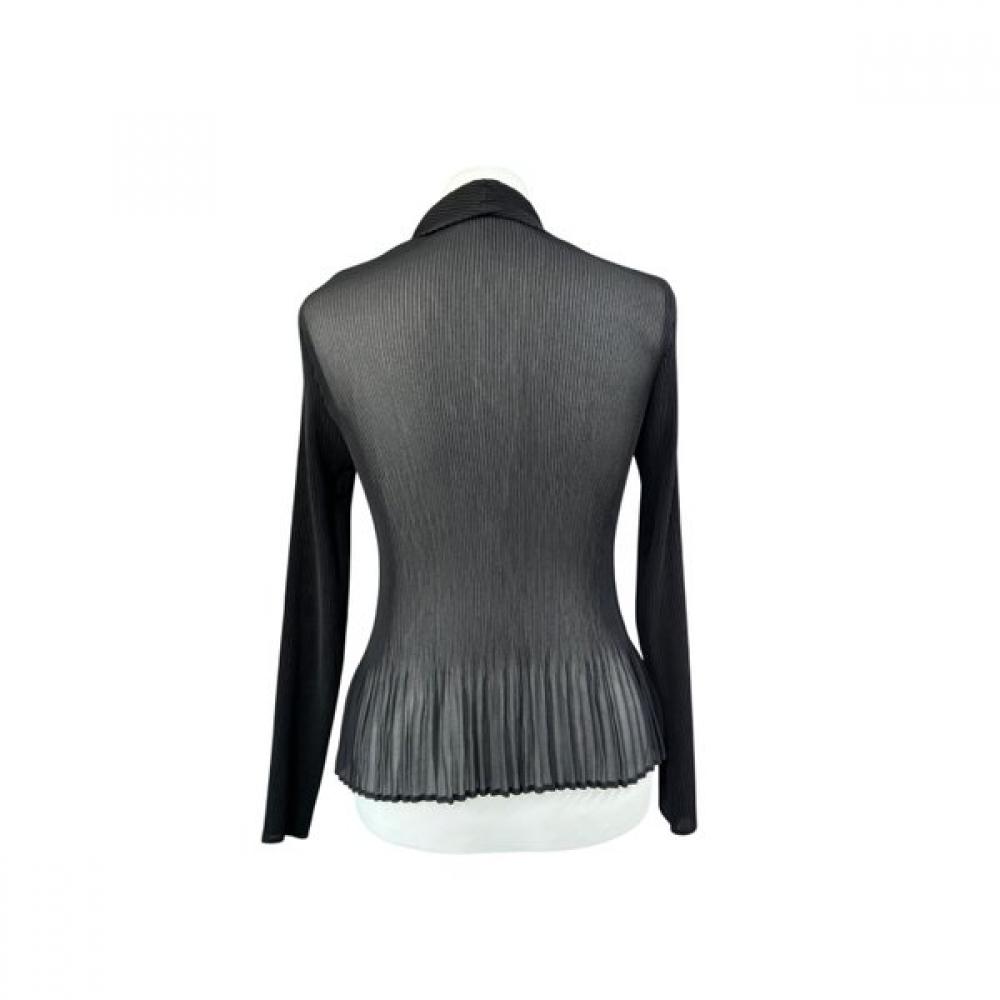 Spicio Women Vertical Pleated One Button Jacket 461 454