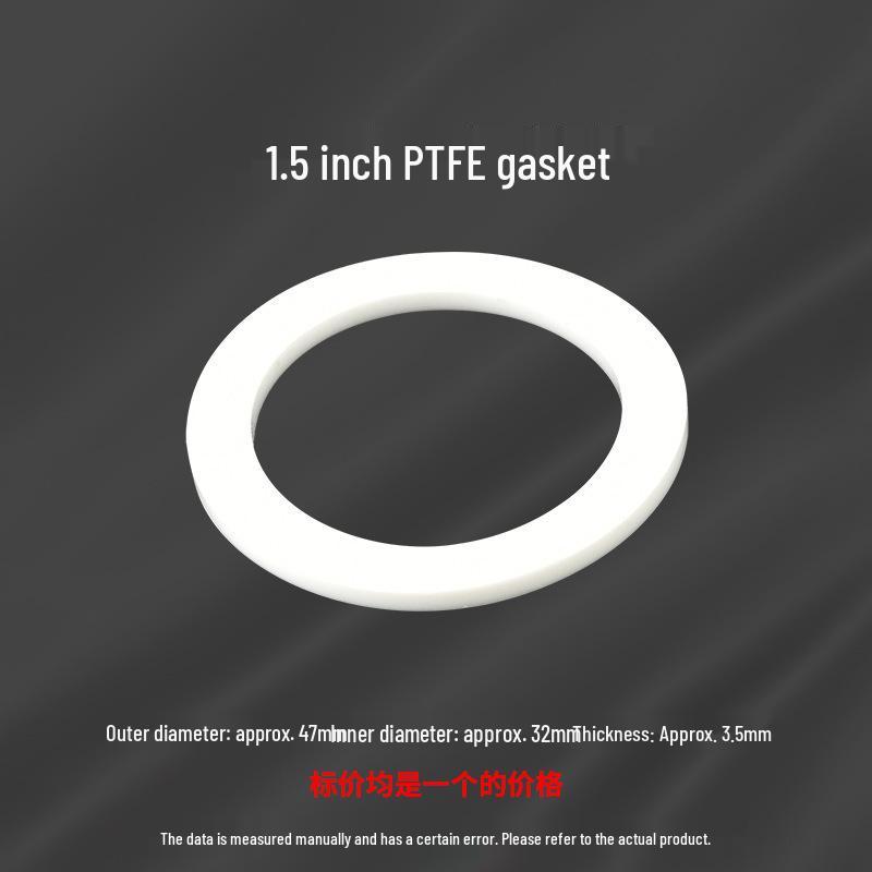 PTFE and Silicone/Nitrile Rubber Gaskets for Gas Pipe Sealing