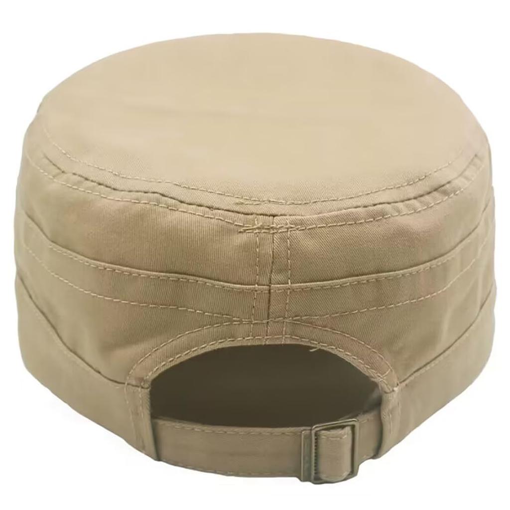 LOJAX Cotton Work Large Deep Stylish Unisex Men's Cap, Size, Fit, Hat, (Army Green)