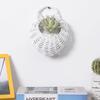 Rattan Flower Basket Willow Wall Hanging Flower Pot Creative Hand Woven Hanging Flower Basket Storage Basket Succulent Wall Hanging Flower Pot