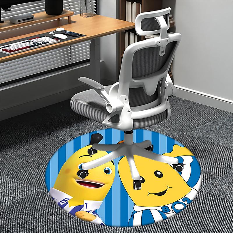

Banana Characters, Chair mat Round Rug-Office carpet,Non-slip, Suitable for Living Rooms, Bedrooms Decor1205087a 80cm by 80cm