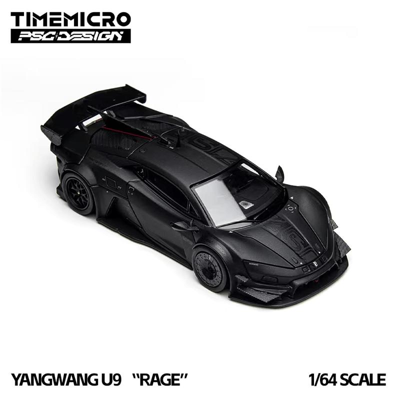 Time Micro X Stück Design 1:64 Yangwang U9  Wut* Weiß / Schwarz Diecast Modellauto