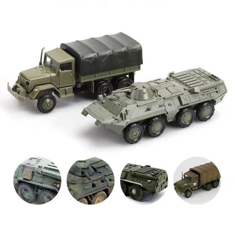 1/72 1:72 Russia Army KRPAZ-260B Car Missile Radar Armored Vehicle Plastic Material Assembled Truck Puzzle Building Up Military Model Toysets