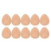 10pcs Tattoo Practice Skin Head 3D Soft Silicone Eyebrow Eyeliner Lip Microblading Tattooing Skin for Beginners