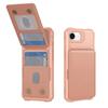 Peněženka Držák na karty RFID Blokování Magnetický stojánek Pouzdro na telefon pro iPhone 16E 16 Plus 15 Pro Max 14 13 mini 12