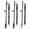 Adjustable Fishing Rod Cover with Shoulder Belt Soft Rod Sleeve for Storage Carry and Tip Bottom Cover for 58-170cm Fishing Rod