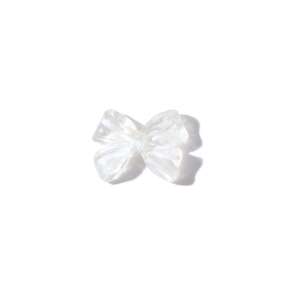 Resin Crystal Nail Jewelry Bow Nail Art Decoration Bowknots Nail Rhinestones Bowknot Nail Drills
