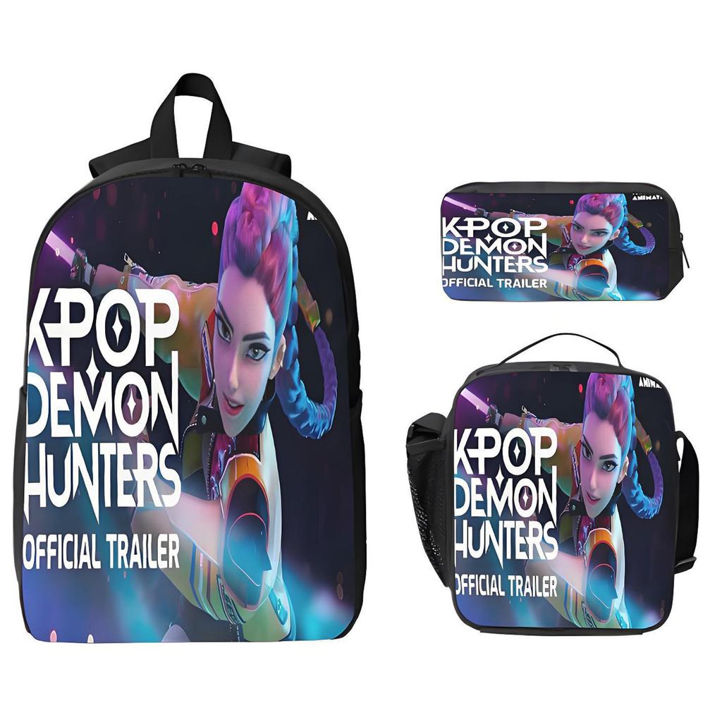 Cartoon Printing Casual Shoulder Bag Junior High School Students Large Capacity Backpacks