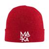 Rapper Maka Logo Merch 2025 Knitted Hats Quality Fashion Idea Unisex Headwear Knitted Caps