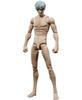 VTOYS X BMS ONE VB002 White Skin Scale PVC POM Movable Figure 1/12 & Pre-painted