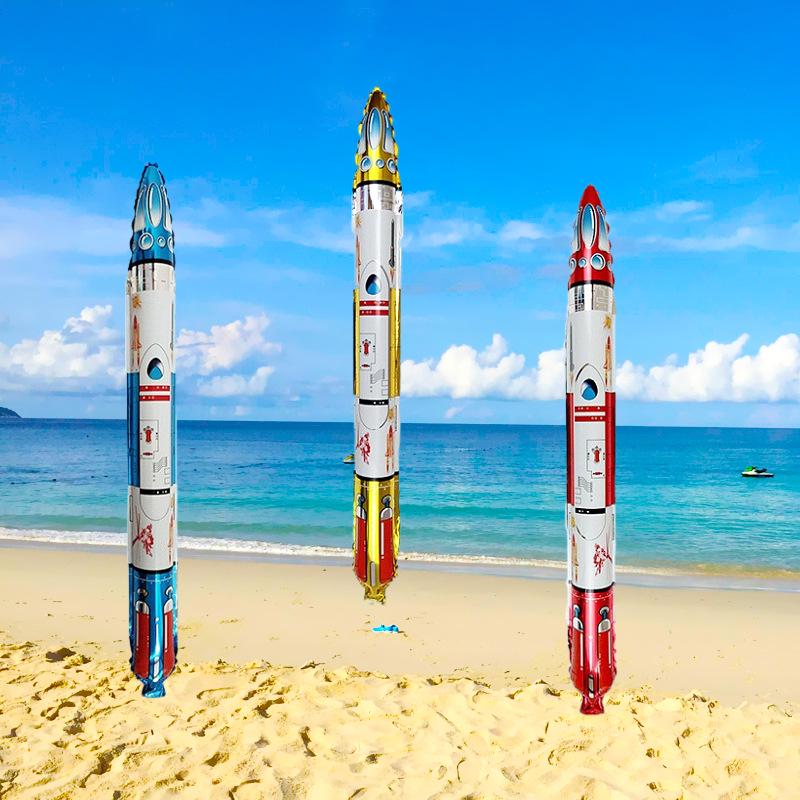 Rocket Aluminum Film Balloon for Birthday Party Decoration and Giveaway