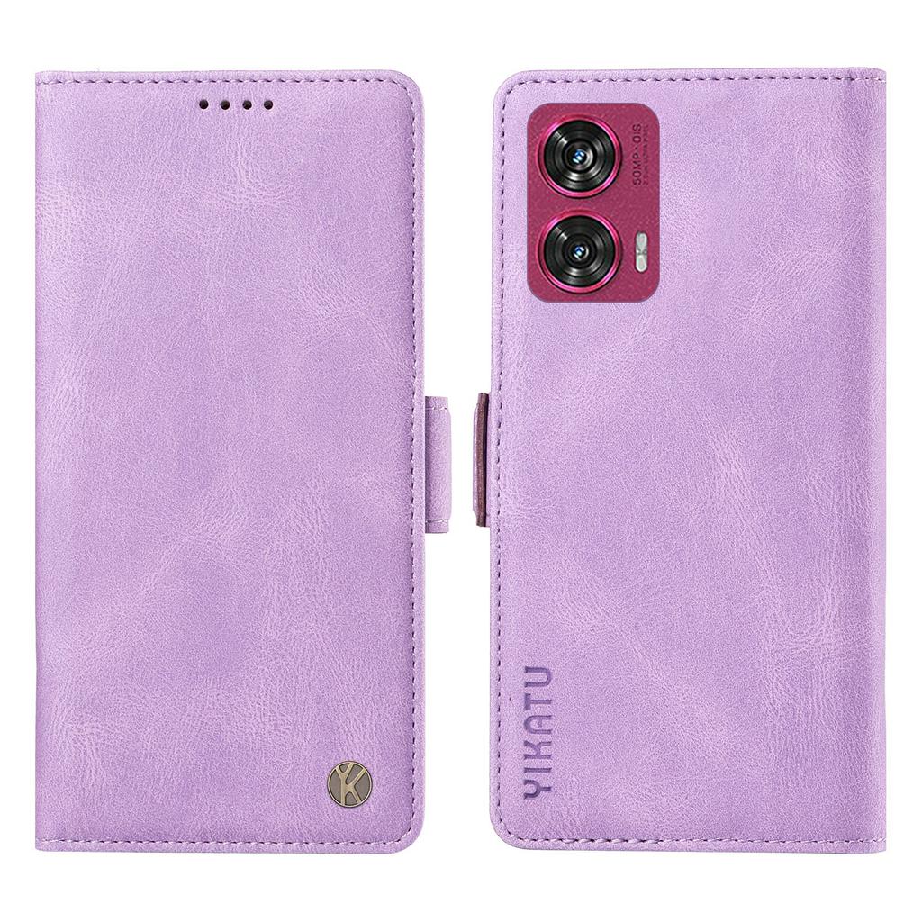 For Motorola Edge 50 Fusion 5G Phone Case Skin-Touch Leather Cover