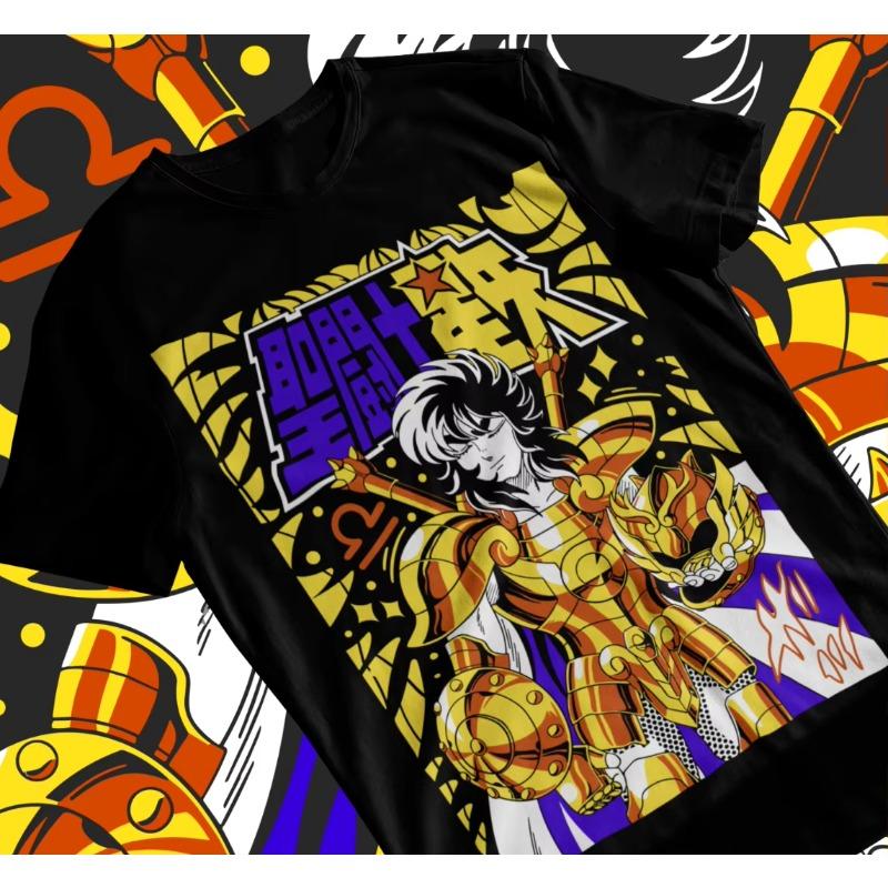 

Trend Summer 2025 Cosplay Unisex Saint Seiya Knights of The Zodiac Anime Manga Unisex Tshirt T-Shirt Soft Tee Oversized T Shirt S